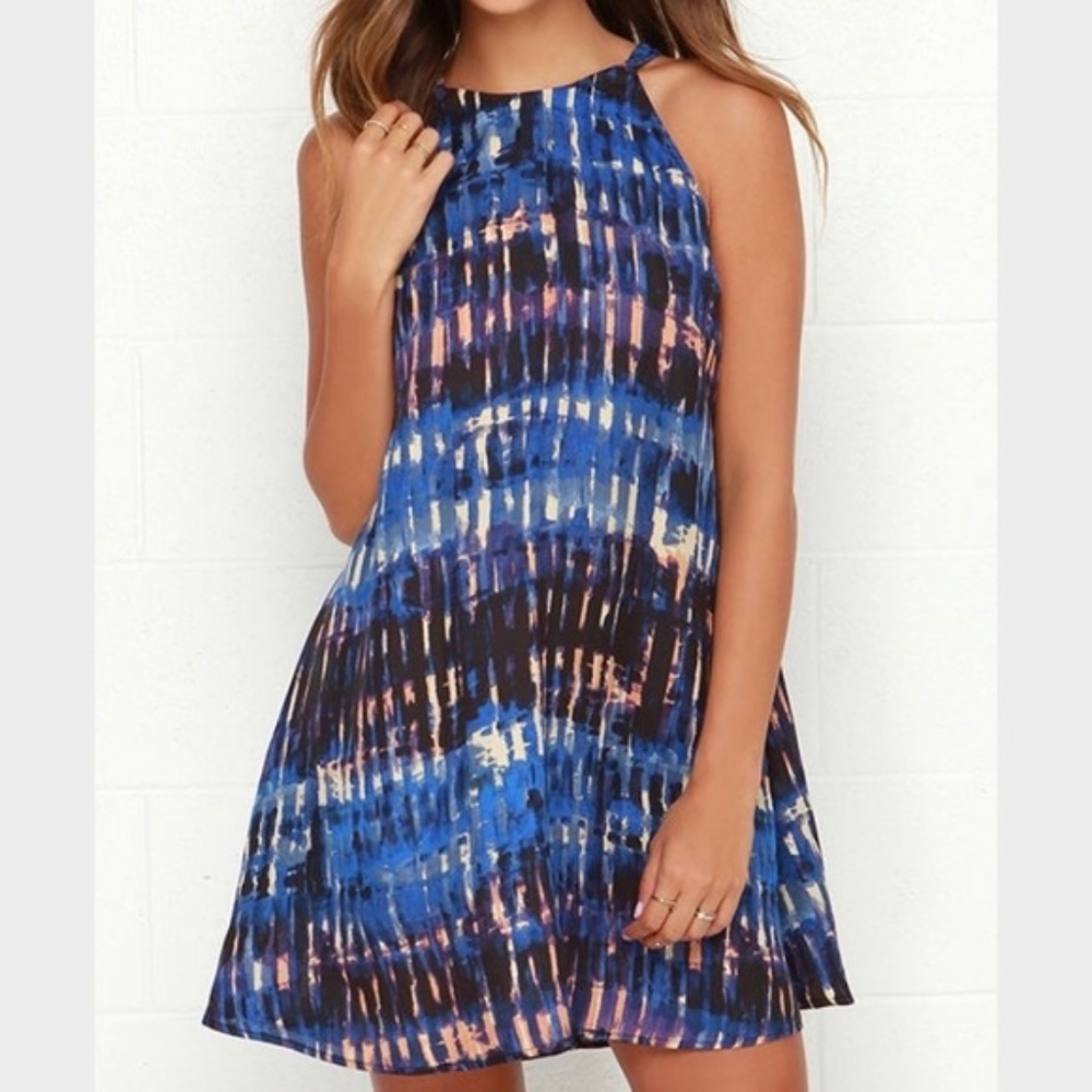 BB Dakota Sleeveless Graphic Dress